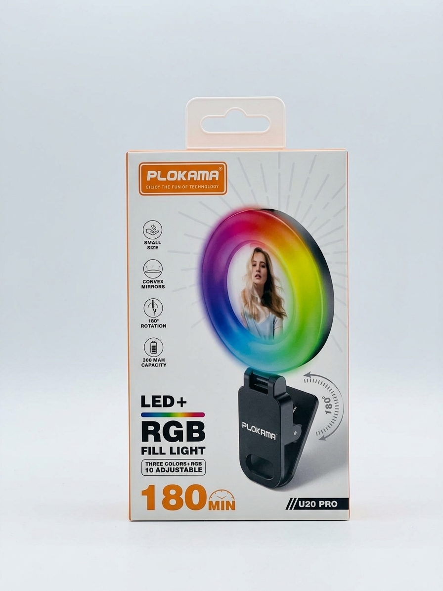 اضاءة تصوير LED RGB متعددة الالوان